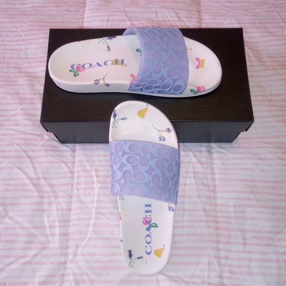 SOLD- Coach Udele Slides Sandals - Picture 9 of 11